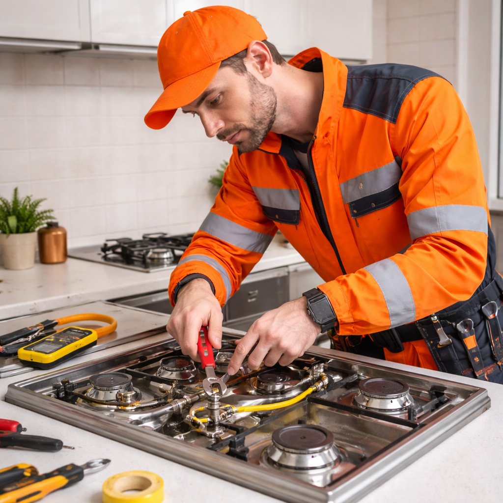 Gas Hob Installation